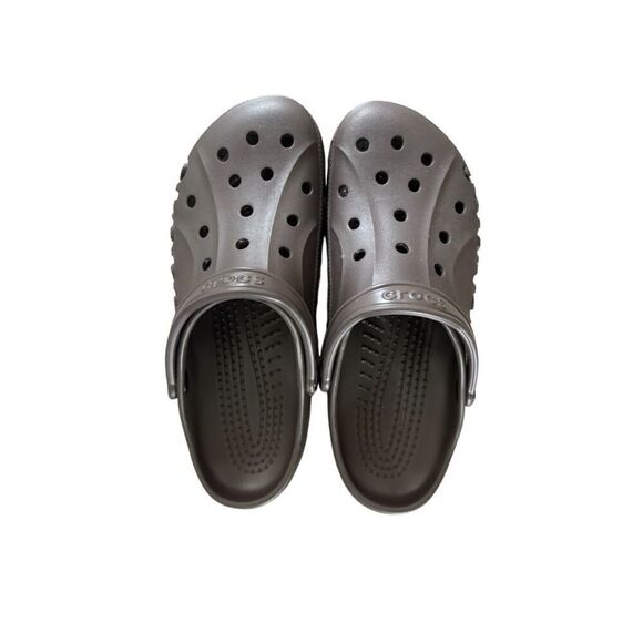 Crocs Baya Mens Espresso Brown Slip On Waterproof Comfort Clogs Sandals Size 12 - Picture 7 of 8